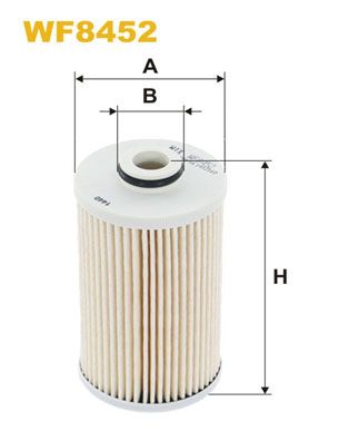 WIX FILTERS Топливный фильтр WF8452